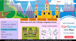 Desktop Screenshot of coloriageaimprimer.net